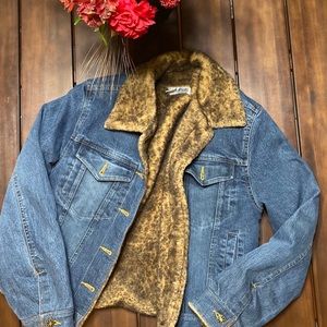 Denim Jacket Fur Insert